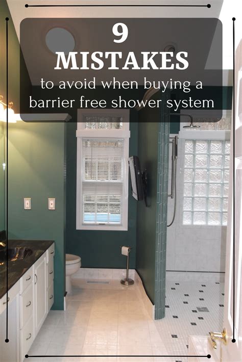 9 Barrier Free Walk In Shower System Mistakes And How To Prevent Them