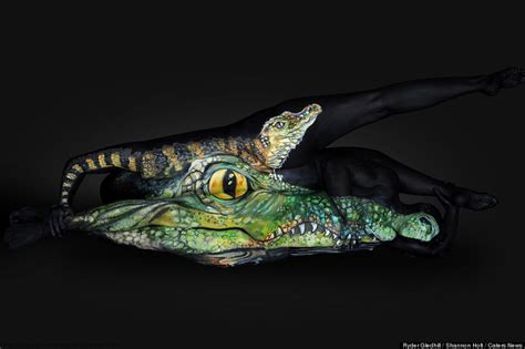 Body Painter Transforms Humans Into Breathtaking Portraits Of Animals ...