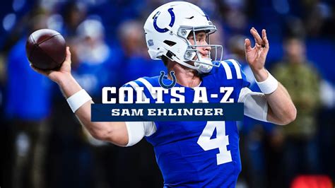 Colts A To Z Sam Ehlinger