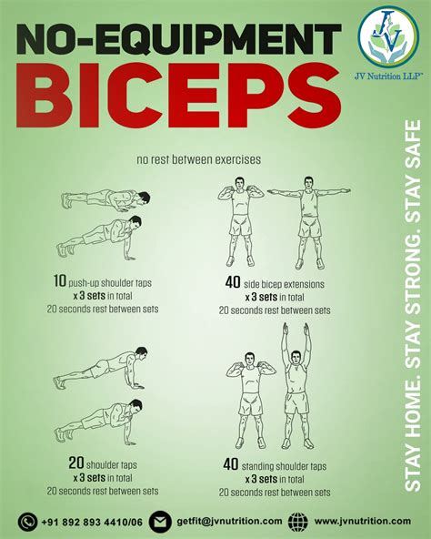 Biceps Workout At Home