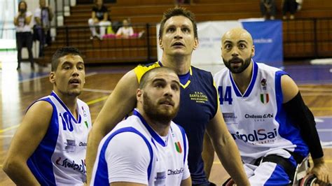 Basket In Carrozzina Finale Per Lo Scudetto Tra Santa Lucia Roma E