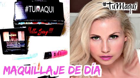 Tumaqui Beauty Box [que Es] Maquillaje De Día Natural Fácil Y Rápido