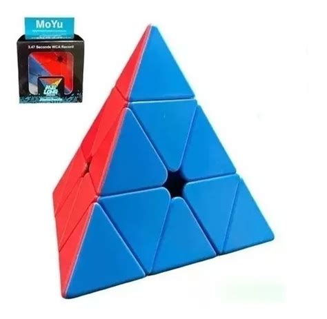 Cubo Magico Triângulo Pyraminx Pirâmide Injetado Moyu 3x3x3