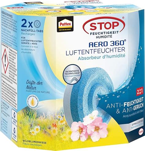 Pattex AERO 360 Wildblumenwiese Tabs Nachfüllpack reduzieren