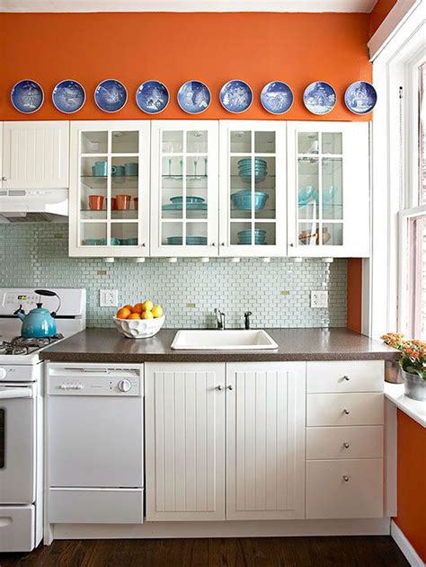 27 Cheerful Orange Kitchen Decor Ideas DigsDigs