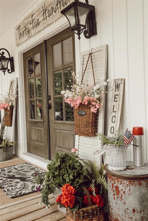 20 Rustic Front Porch Decorating Ideas The Urban Decor