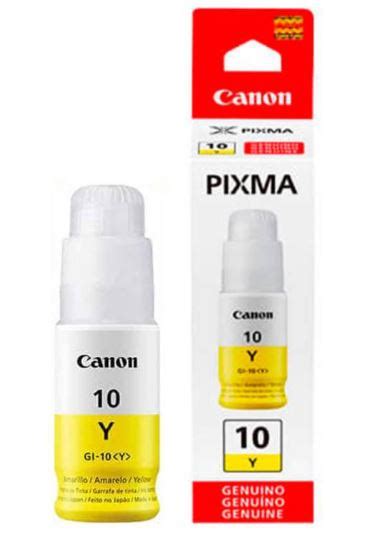 013803313192 TINTA CANON ORIGINAL GI 10Y YELLOW G5010 G5011