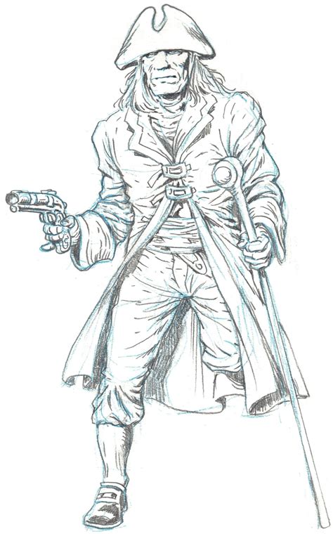Long John Silver Long John Silver Sketches Drawing Challenge