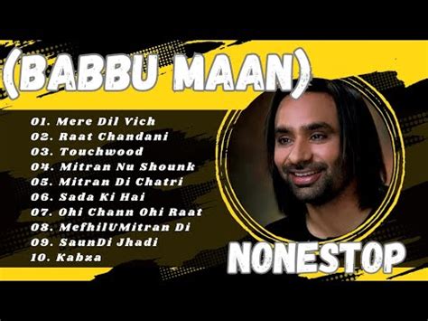 Babbu Maan Nonstop Audio Songs Ll All Best Songs Of Babbu Maan Ll All