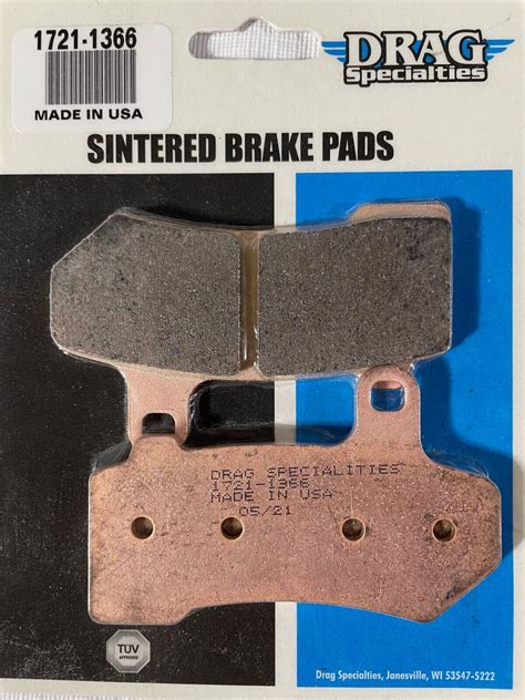 Drag Specialties Sintered Metal Harley Buell Brake Pads