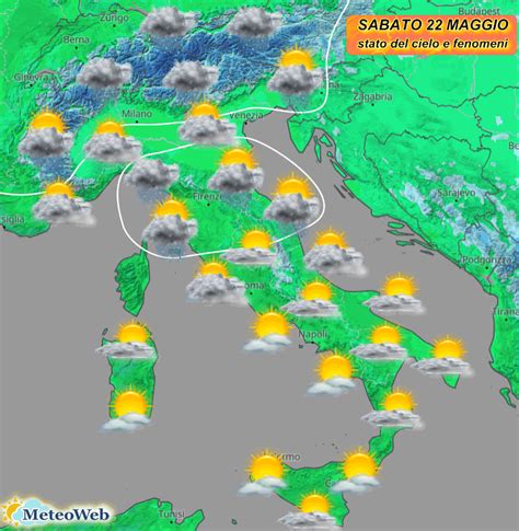 Le Previsioni Meteo Per Il Weekend Nubi Sparse E Qualche Pioggia Al