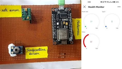 Health Monitoring Iot Project Spo2 Heart Rate And Temp