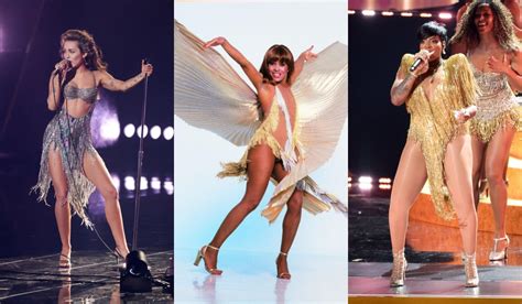 Miley Cyrus and Fantasia Barrino Channel Tina Turner in Fringe and More Onstage Looks at the ...