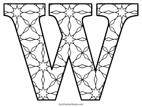 Printable Fancy Letters To Color For Preers Free - Infoupdate.org