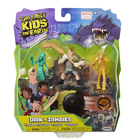 Last Kids On Earth Hero Pack Dirk Zombies Action Figure Set 13