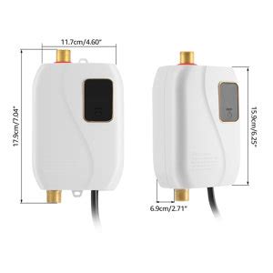 Oyajia W Tankless Hot Water Heater Instant Electric Shower And Kitchen Water Heating
