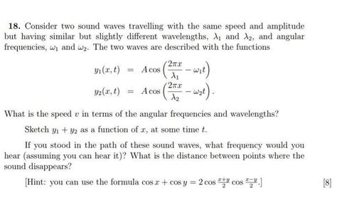 Resultant Frequency and Wavelength of Interfering Sound Waves