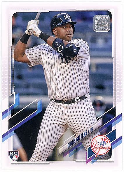 Chris Gittens Mlb Rc Topps