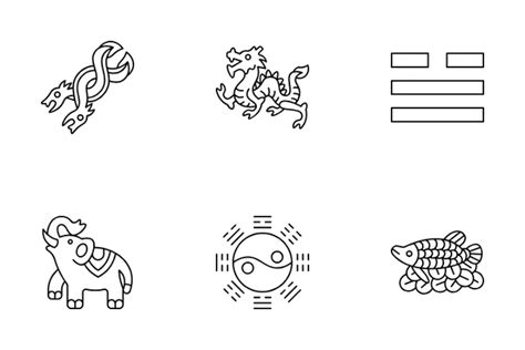 Download Feng Shui Symbols Icon Pack Available In Svg Png And Icon Fonts