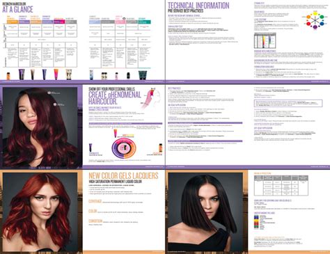 7 Hair Dye Colors Chart Tasmiahhanley