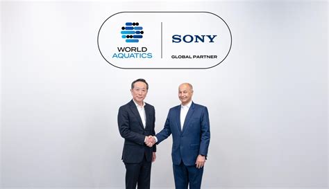 World Aquatics Sony Launch Official Technology Partnership Sportstravel