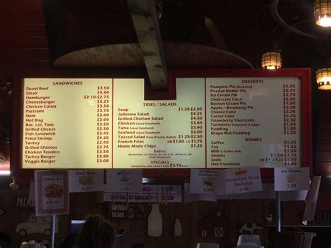 Menu at Beef Barn, North Smithfield, 200 Industrial Dr