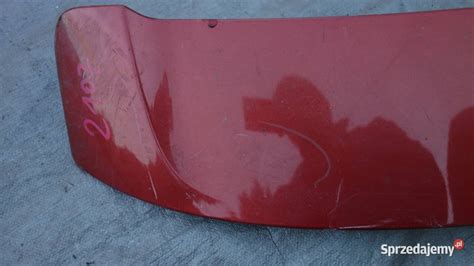 Ford Focus Mk Lift Spoiler Lotka Klapy Ty Tylnej Ruda L Ska