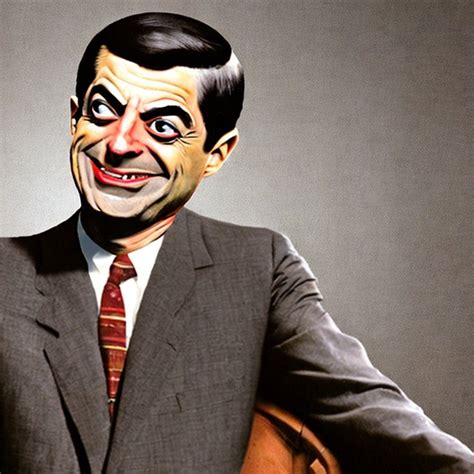 Stabilityaistable Diffusion · Mr Bean As John F Kennedy