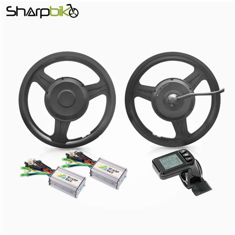 Inch Dual Drive Single Shaft Hub Motor Conversion Kits For Electric