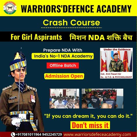 Top Nda Coaching In Lko India Warriors Defence Academy Warriors Defence Academy Best Nda