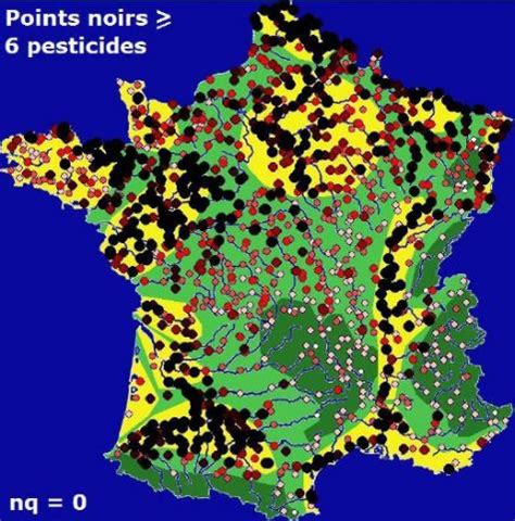 Carte Sur La Pollution En France