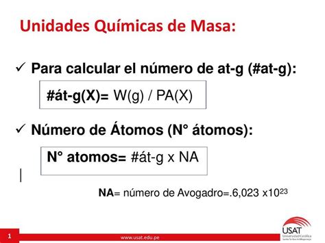 Unidades Qu Micas De Masa Claus Udocz