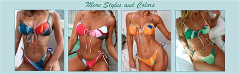 Amazon ZAFUL Womens High Cut Thong Bikini Set Swimsuits Cami String Sexy Bathing Suit