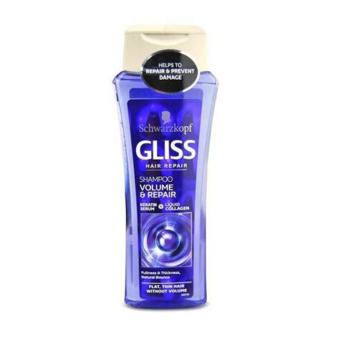 Schwarzkopf Gliss Hair Repair Volume And Repair Shampoo 250ml