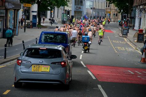 BAC1670 The Bristol Naked Bike Ride In Baldwin Street On Flickr