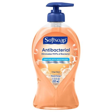 Softsoap Antibacterial Liquid Hand Soap Crisp Clean Vitality Medical