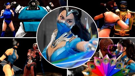 Mortal Kombat Kitana Todos Os Fatalities Babalities Friendships