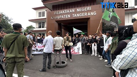 Kejari Kabupaten Tangerang Diminta Tuntaskan Dugaan Korupsi Pembangunan