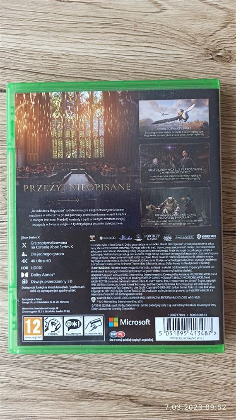 Dziedzictwo Hogwartu Xbox Series X Hogwarts Legacy Zamo Kup Teraz