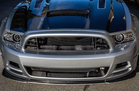 Mustang Gt Carbon Fiber Lg Front Bumper Upper Grille