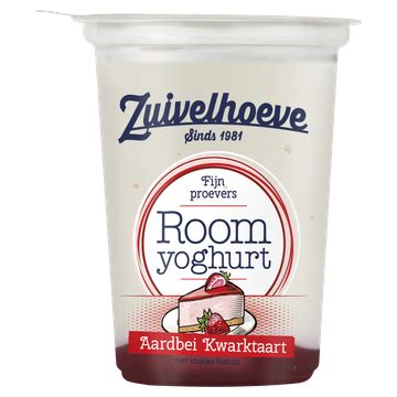 Zuivelhoeve Roomyoghurt Aardbei Kwarktaart G Bestellen Zuivel