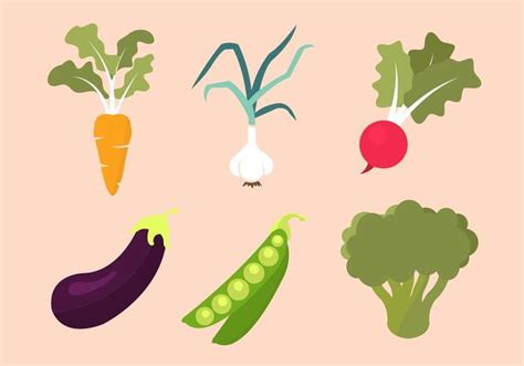 Vegetables Vector Collection Eps Uidownload