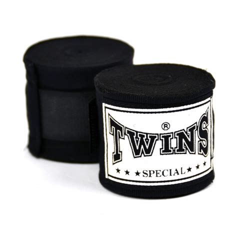Боксерские бинты Twins Special (CH-5 black)