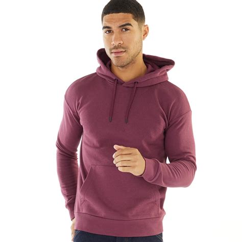 Jack And Jones Heren Star Hoodies Bordeauxrood