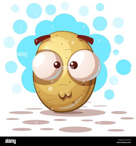 Cute Cartoon Potatoes