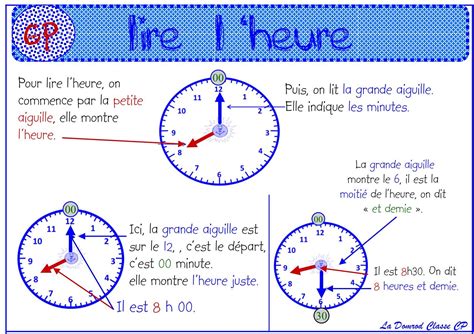 leçon lheure cm1 leçon sur lheure cm1 Bollbing