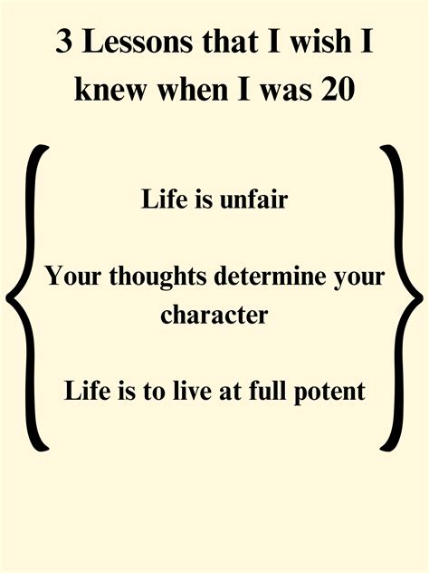 3 Lessons That I Wish I Knew When I Was 20 By Shubham Lahamge Medium