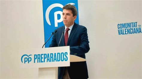 Carlos Mazón critica a Puig por echar la culpa de los recortes del