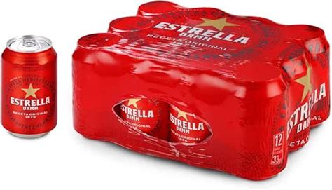 Estrella Damm Cerveza Pack De Latas Cl Amazon Es Amazon Pantry