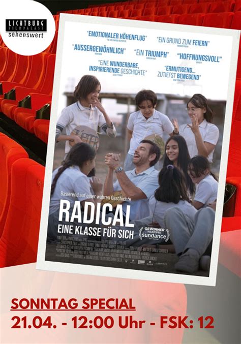 Radical Eine Klasse F R Sich Sonntag Special Lichtburg Filmpalast